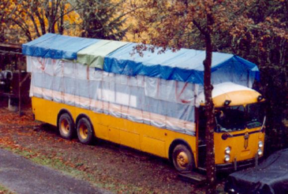 Homeless Motorhome Shelter